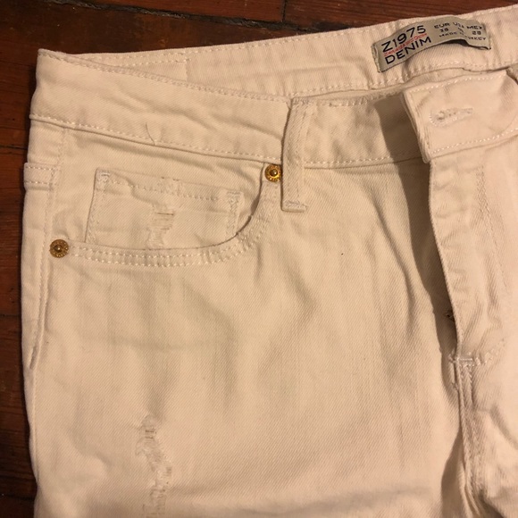 White skinny denim jeans - Picture 3 of 4